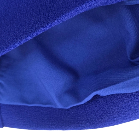 Teri Jon Rickie Freeman Sheath Dress Short Sleeve Womens 10 Blue Career Cocktail - Picture 7 of 12